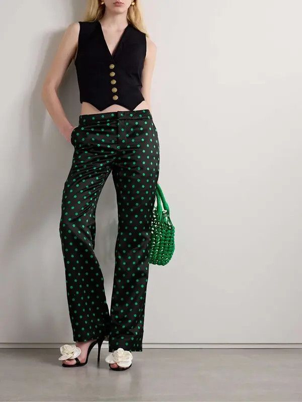 Balmain o1y0625 Sweatpant in Black/Green Size 28" / US 6 / IT 42 - 2 Thumbnail