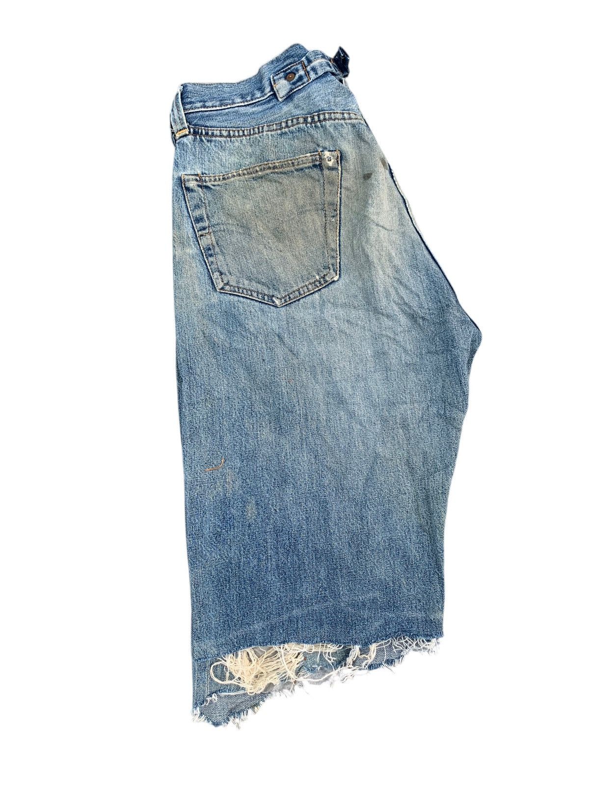 Levi's VINTAGE LEVI’S BIG E SELVEDGE BUCKLE BACK DISTRESSED DENIM Size US 32 / EU 48 - 19 Thumbnail