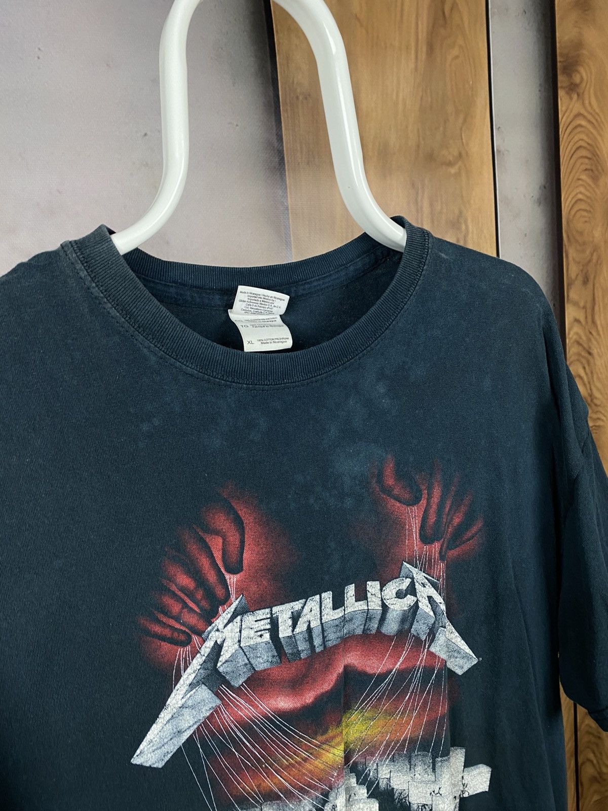 Metallica 🪦Vintage 2007 T-Shirt Metallica Master Of Puppets Promo Tee🪦 Size US XL / EU 56 / 4 - 3 Thumbnail