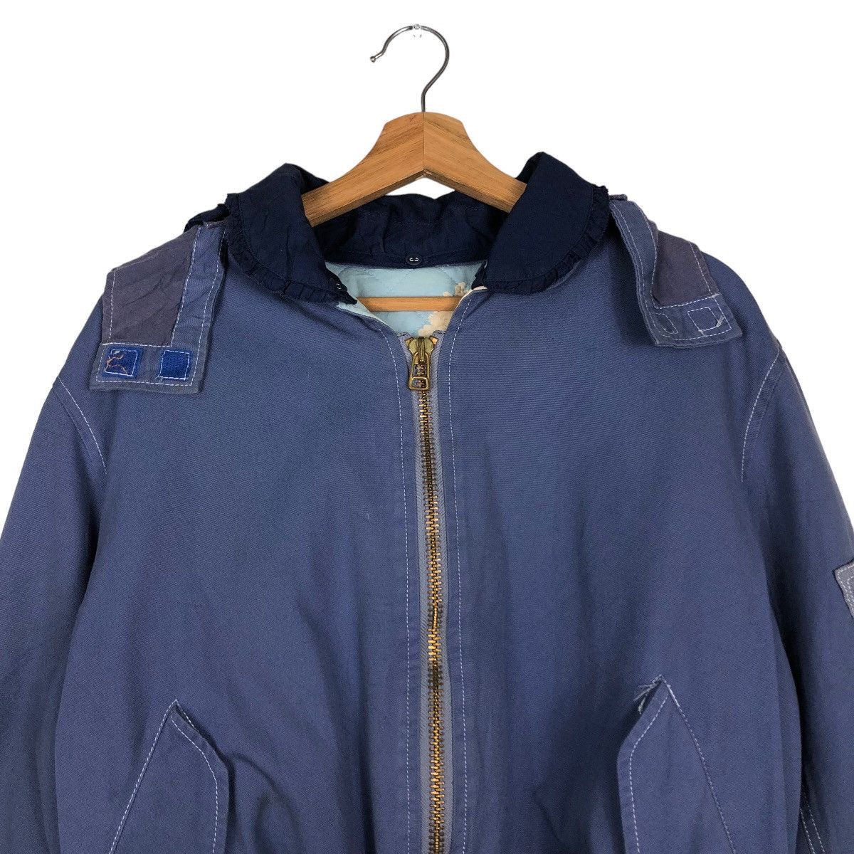 Japanese Brand Vintage Bomber Jacket Pink House Big Logo Bondage Parachute Size US M / EU 48-50 / 2 - 5 Thumbnail