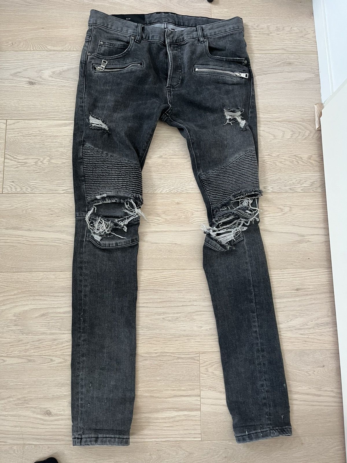 Balmain Balmain bikers Size US 30 / EU 46 - 1 Thumbnail