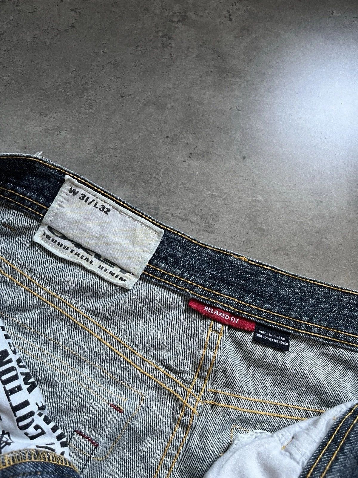Oakley Vintage Y2K Oakley Industrial Baggy Jeans Size US 31 - 10 Thumbnail