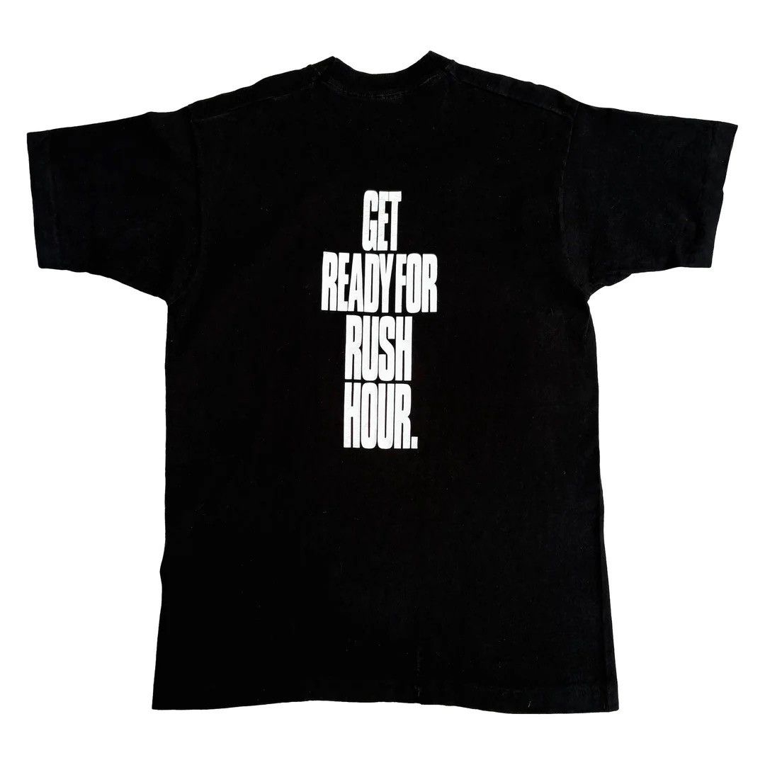 Vintage Speed 1994 90s Vintage Movie Promo Rush Hour USA T-Shirt Size US L / EU 52-54 / 3 - 2 Thumbnail