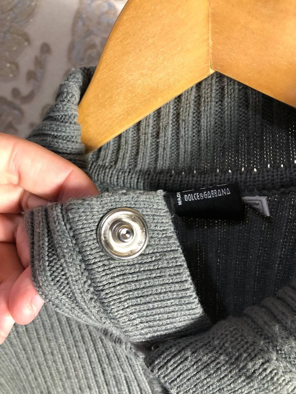VINTAGE DOLCE & GABBANA ITALIAN DESIGNER SWEATER KNIT 90s