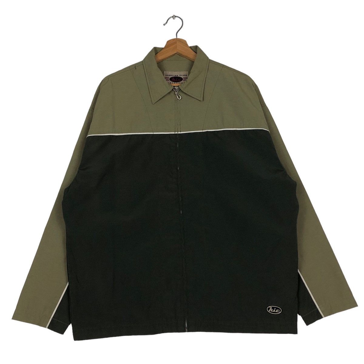 Japanese Brand 🔥Vintage Oversized Skate Jacket Zipper Hawaiian Island Size US M / EU 48-50 / 2 - 1 Thumbnail