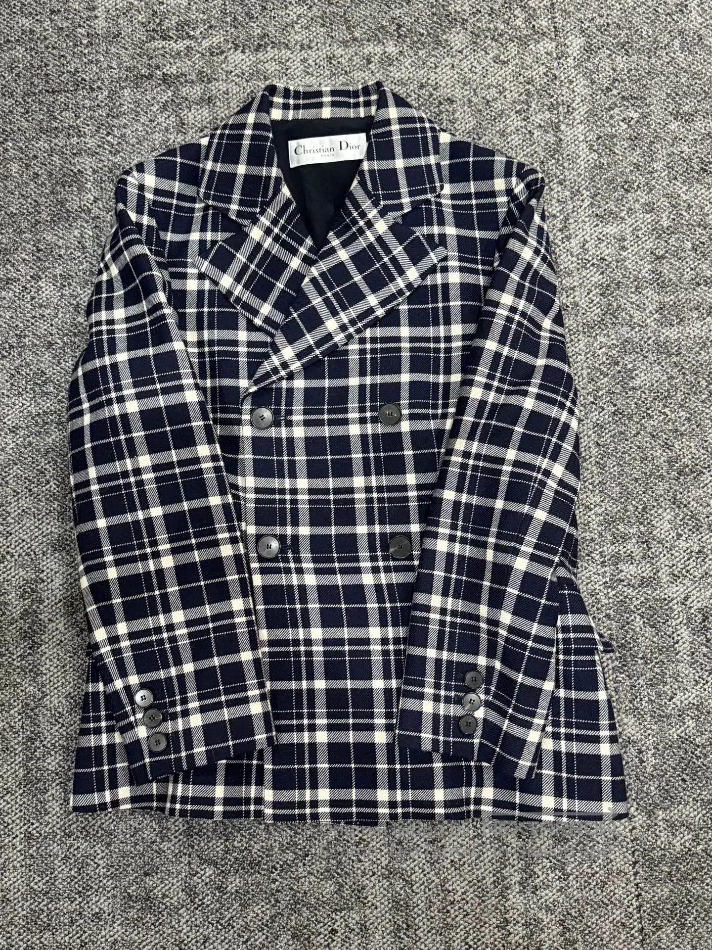 Dior Dior Wool Check Suit Set. Size US XS / EU 42 / 0 - 1 Thumbnail