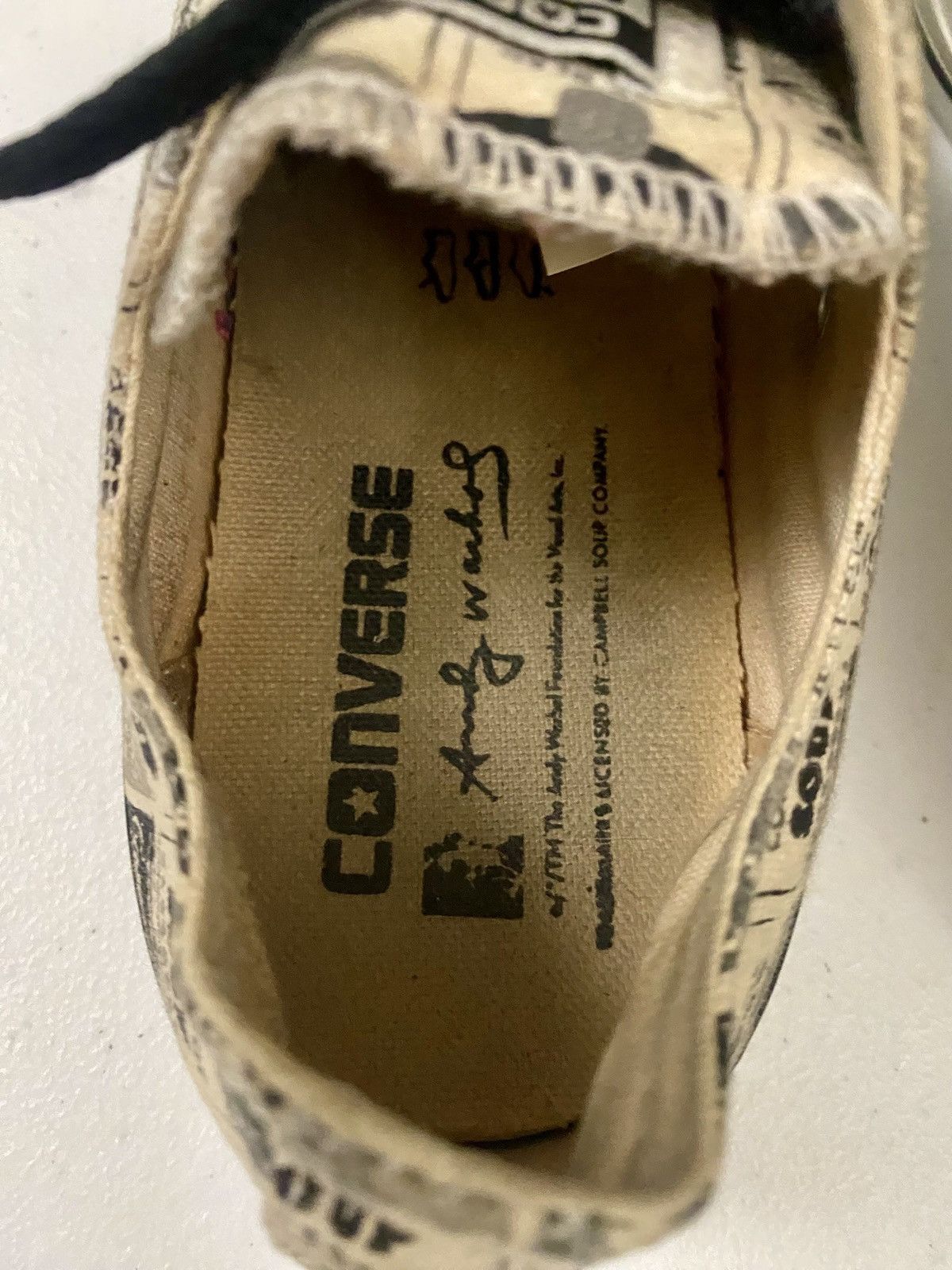 Converse Converse Chucks x Andy Warhol Campbell Soups 8 US Size US 8 / EU 41 - 15 Thumbnail