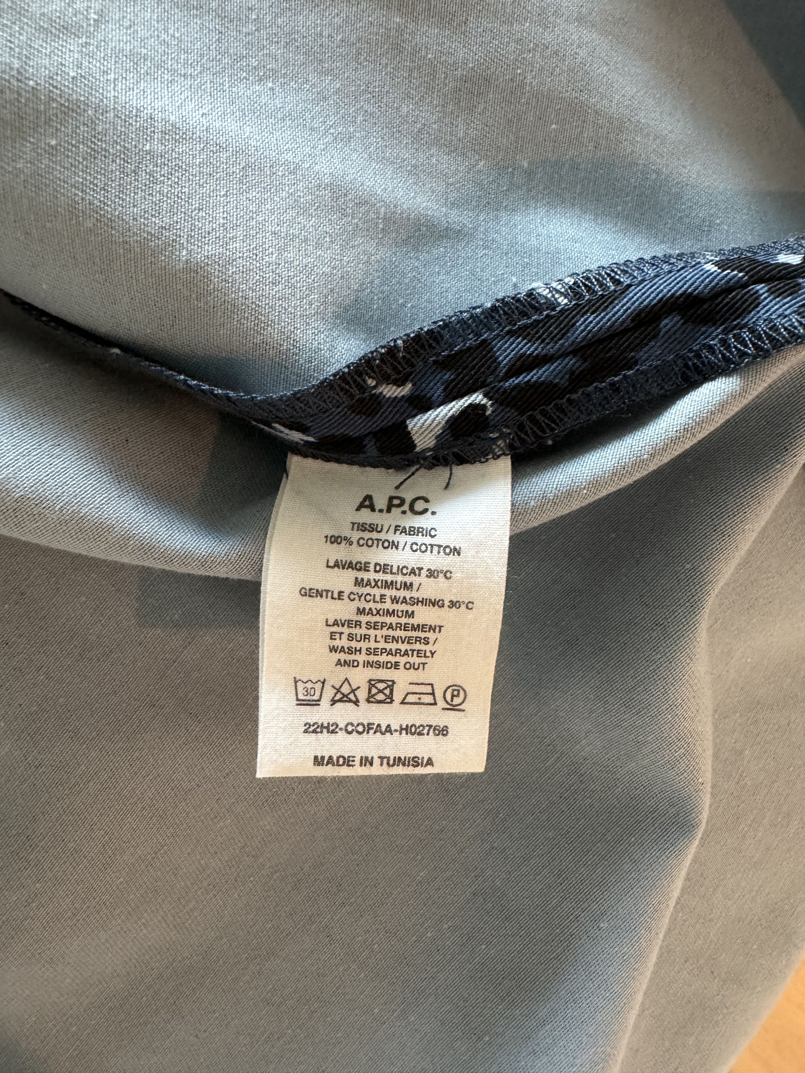 A.P.C. A.P.C. Leopard Print Shirt Jacket / Size M Size US M / EU 48-50 / 2 - 6 Thumbnail