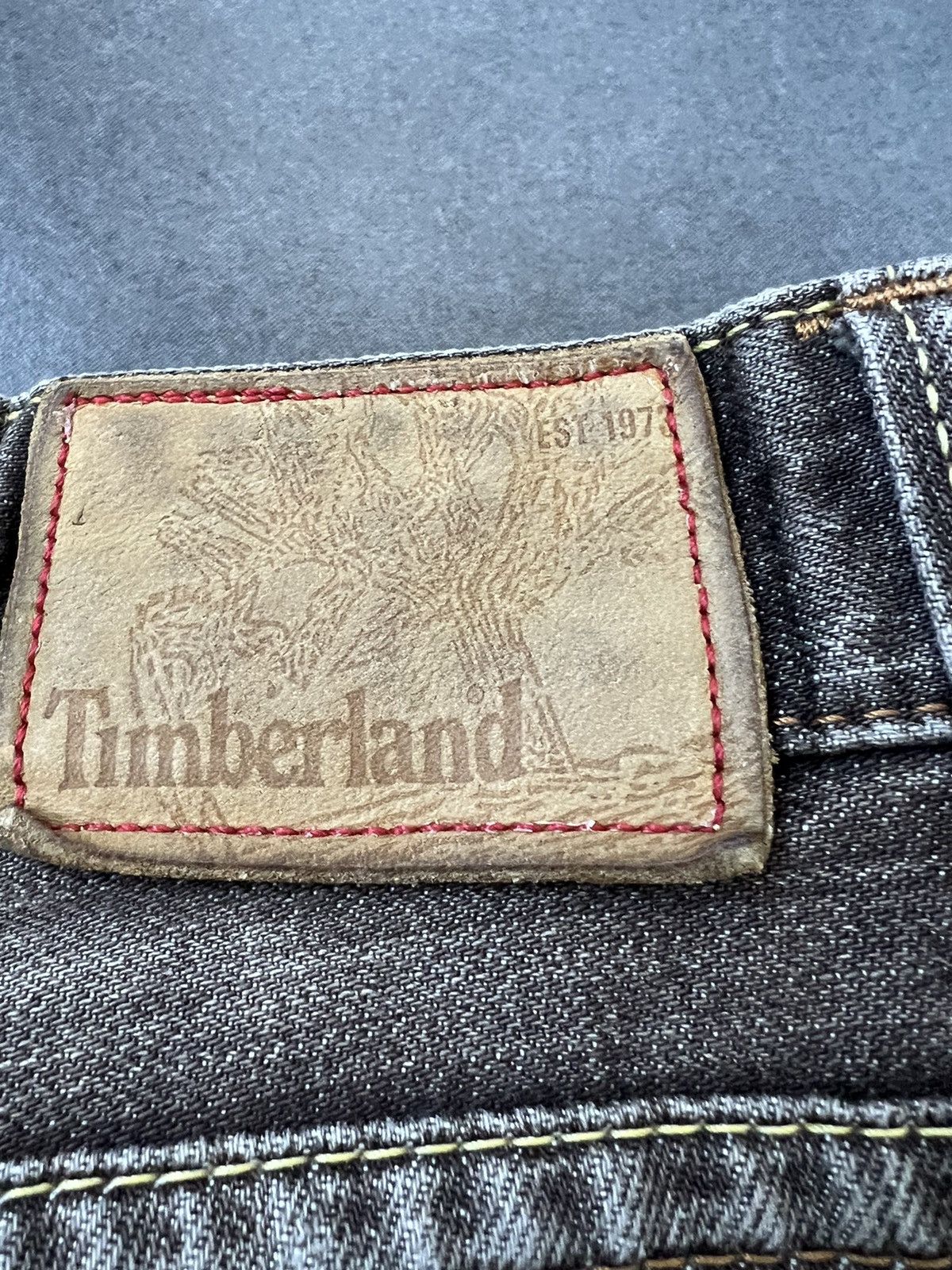 Timberland × Vintage Vintage Timberland Flared Faded Pants Travis Y2K Size US 33 - 20 Thumbnail