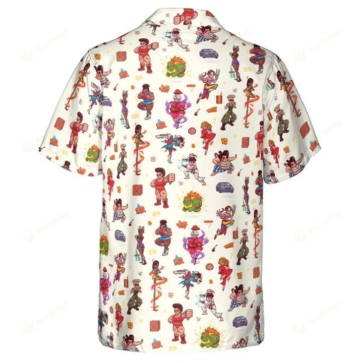 Other Sweet Fighter Hawaiian Shirt Size US L / EU 52-54 / 3 - 3 Thumbnail