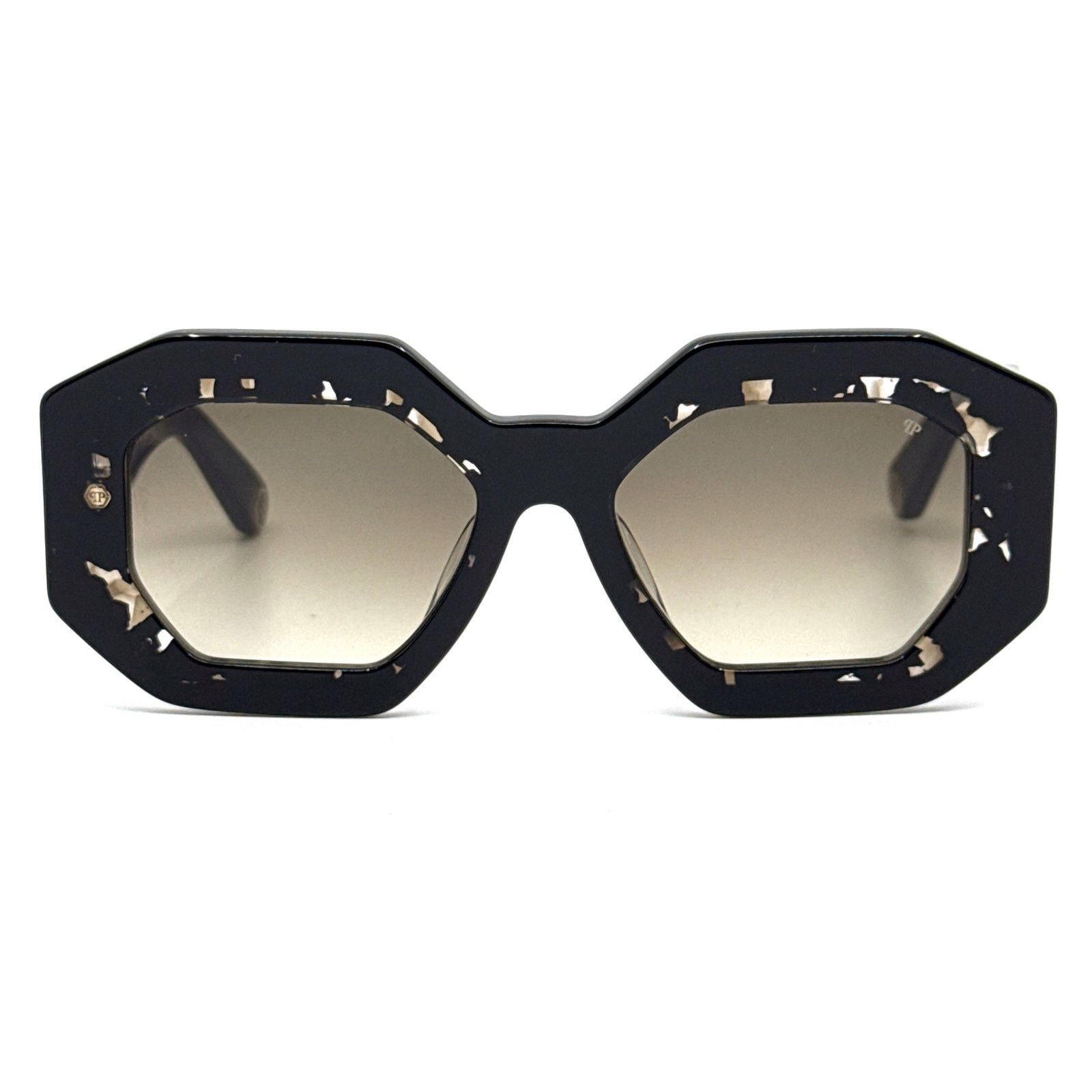 Philipp Plein New PHILIPP PLEIN Sunglasses Plein Supreme Star SPP098 0700 Size ONE SIZE - 2 Thumbnail