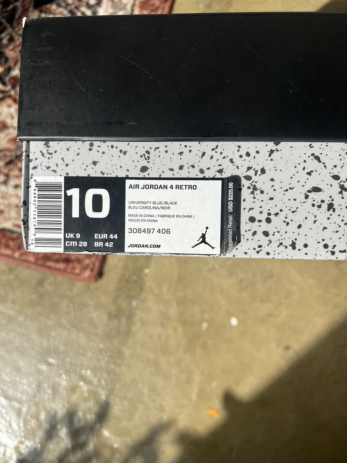 Jordan Brand × Travis Scott Jordan x Cactus Jack Jordan 4 “Oilers” Sneaker Size US 10 / EU 43 - 9 Thumbnail