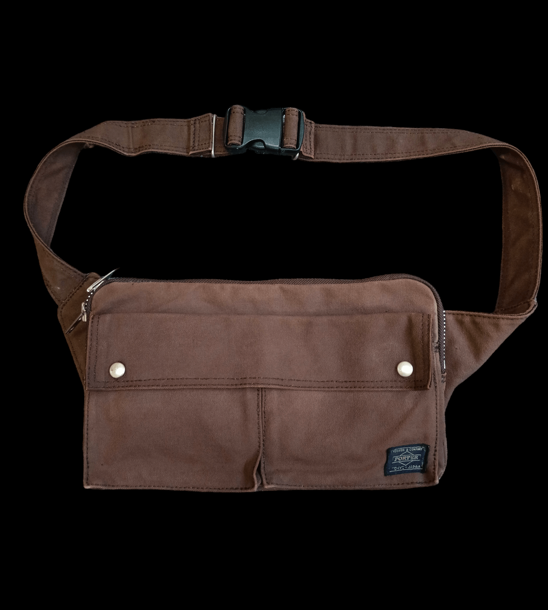 Porter SICK FADE PORTER CANVAS COTTON POUCH/CROSSBODY Size ONE SIZE - 1 Thumbnail