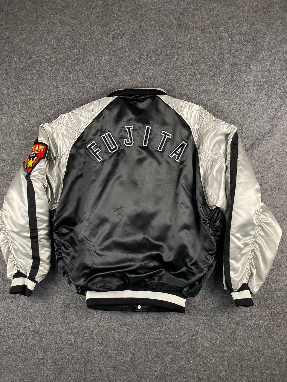 Mizuno vintage mizuno ocean baseball team bomber jacket nice design Size US L / EU 52-54 / 3 - 10 Thumbnail