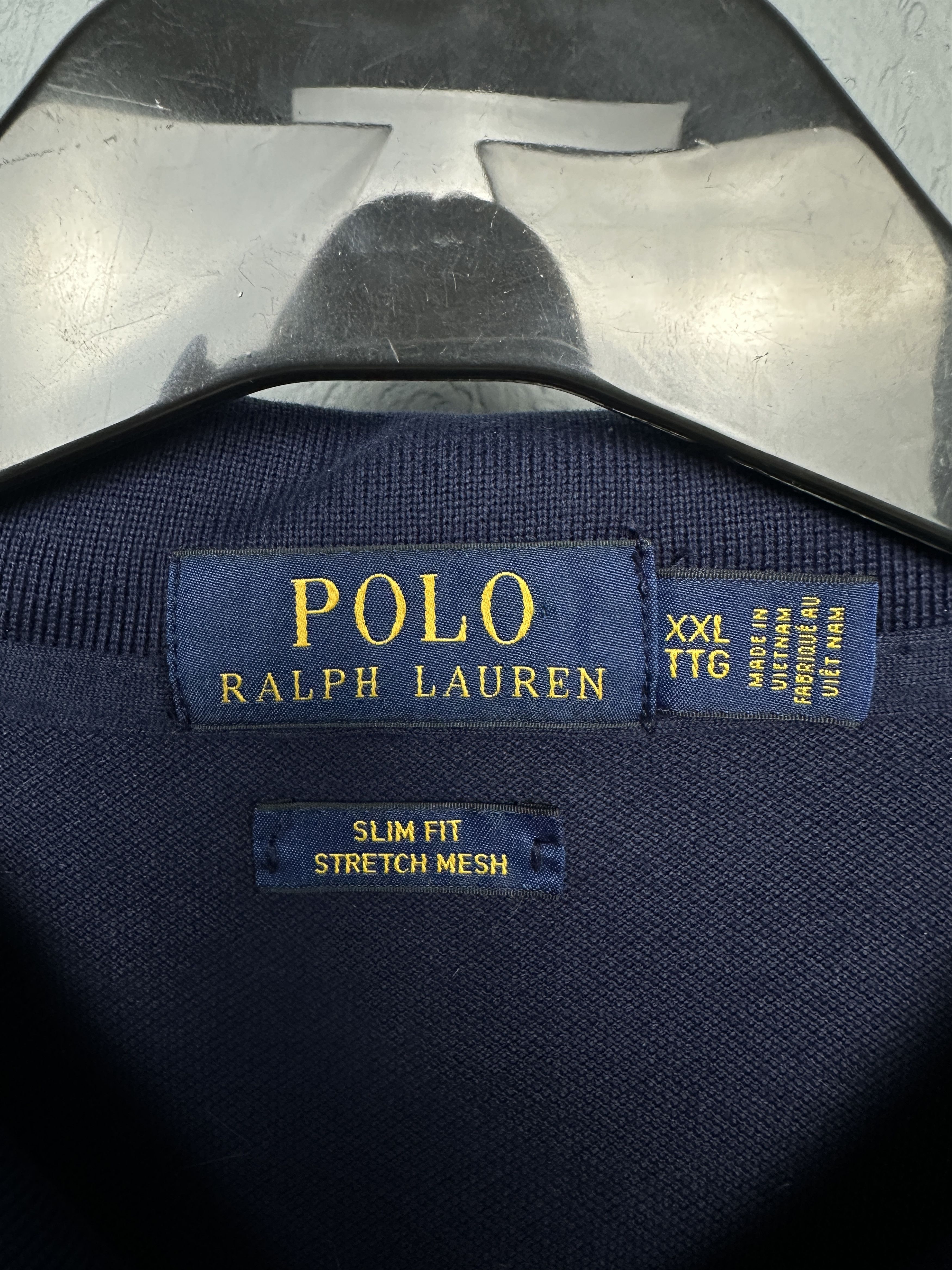 Polo Ralph Lauren Polo Ralph Lauren Mens Long Sleeve Polo Shirt Slim Fit Size US XXL / EU 58 / 5 - 4 Thumbnail