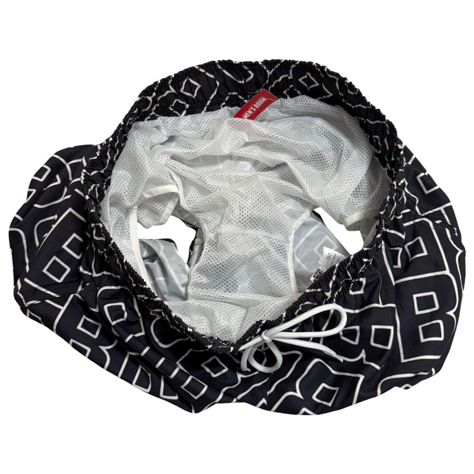 Other BeefyBoy Swim Trunks Drawstring Mesh Lined Short Logo XXL Size US 35 - 6 Thumbnail