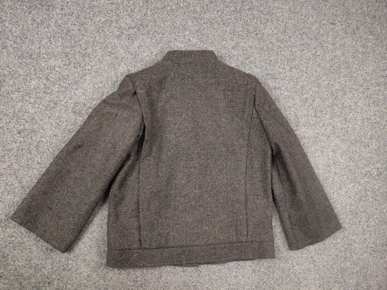 Harris Tweed Clan Royal Vintage 80's Tweed Wool Suit Blazer jacket Skirt Size L / US 10 / IT 46 - 9 Thumbnail