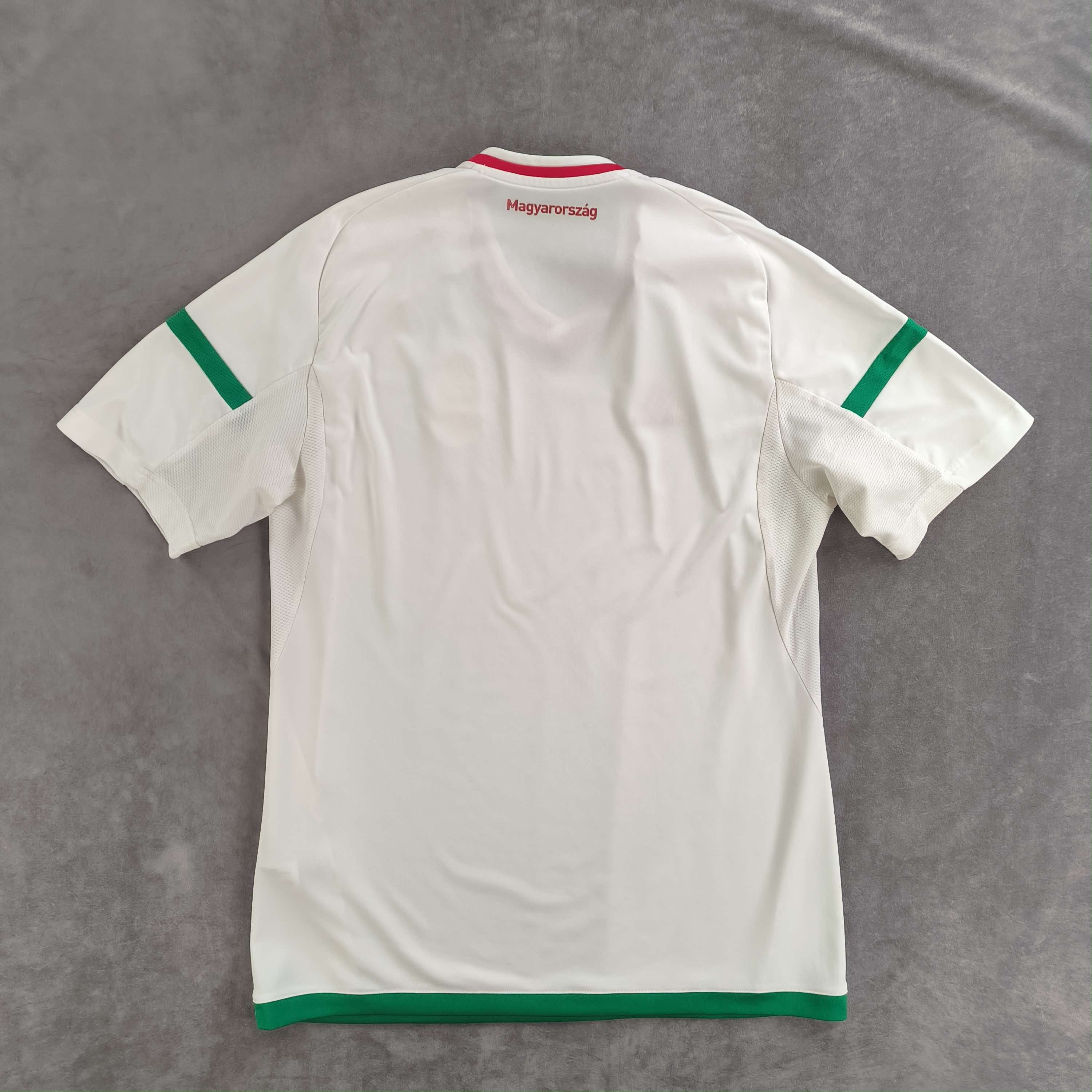 Adidas Hungary 2016-18 Adidas away football jersey shirt size M Size US M / EU 48-50 / 2 - 2 Thumbnail