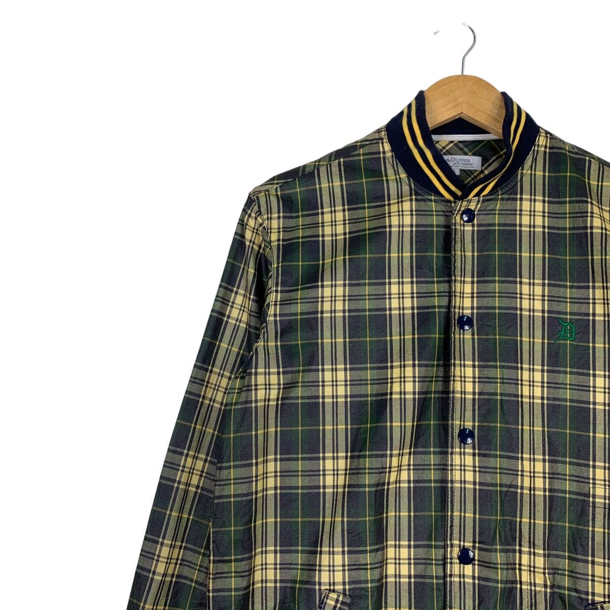 Japanese Brand THE DURFFER of St George Checked Coach Jacket #1095-C50 Size US L / EU 52-54 / 3 - 6 Thumbnail
