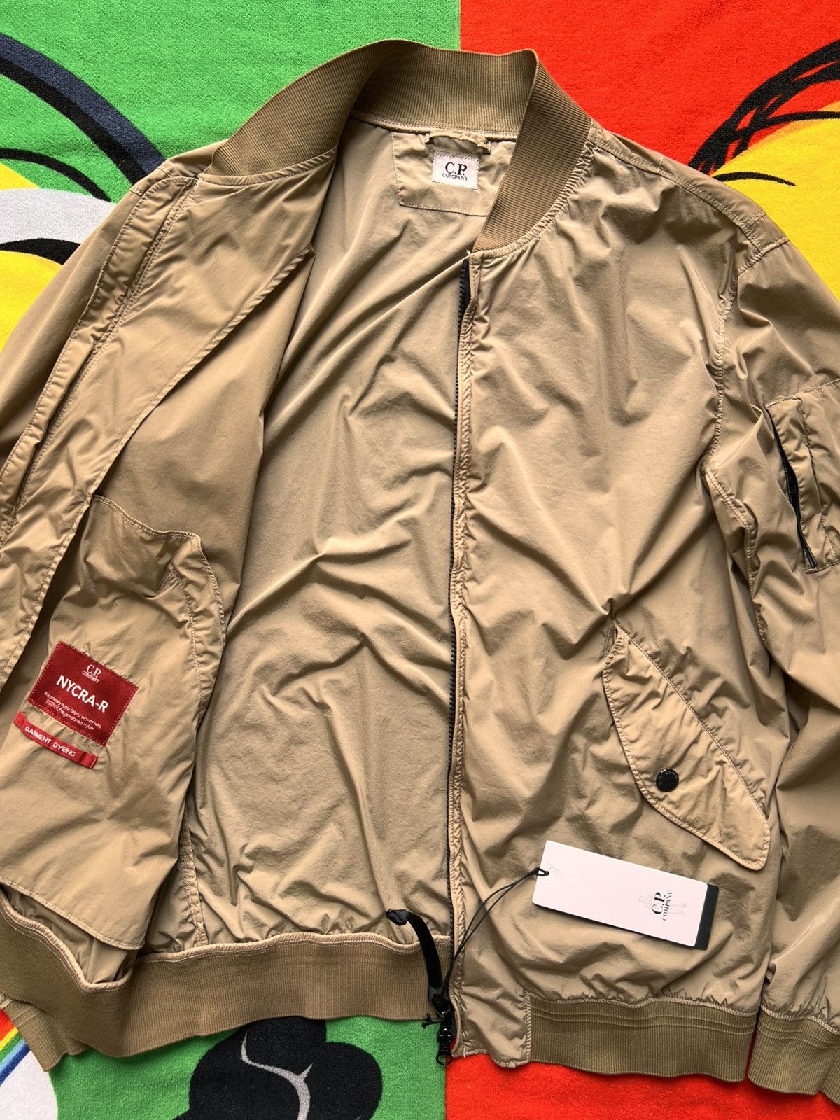 C.P. Company C.P. Company NYcra-R short lightweight Jacket Beige nylon Size US L / EU 52-54 / 3 - 8 Thumbnail