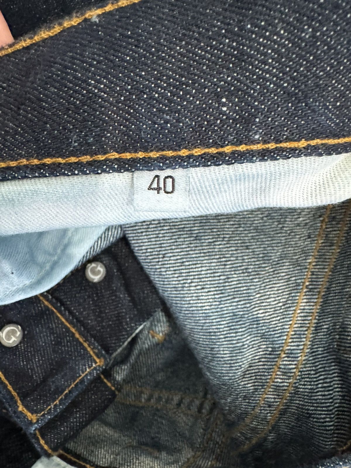 Gustin Men's GUSTIN Selvedge jeans 40 X 34 California Straight Raw Size US 40 / EU 56 - 12 Thumbnail