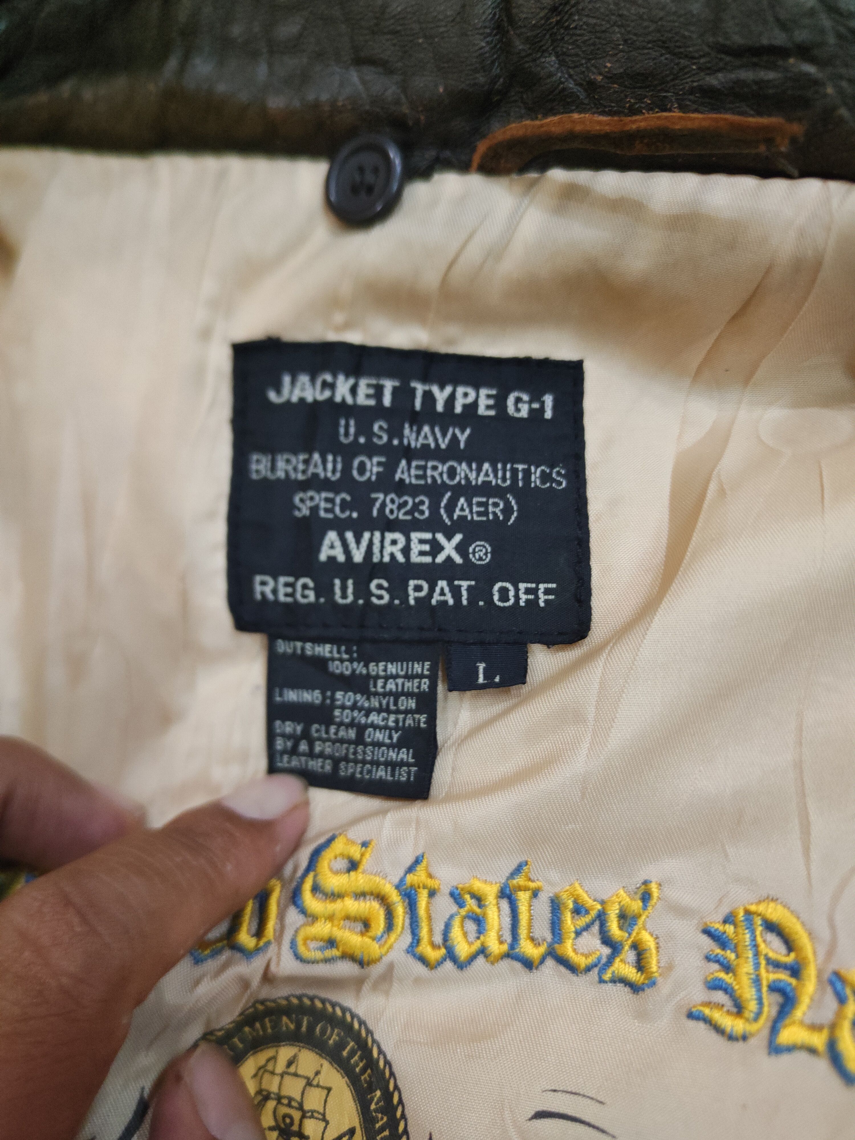 Avirex × Vintage Avirex LTD Leather Jacket Size US L / EU 52-54 / 3 - 5 Thumbnail