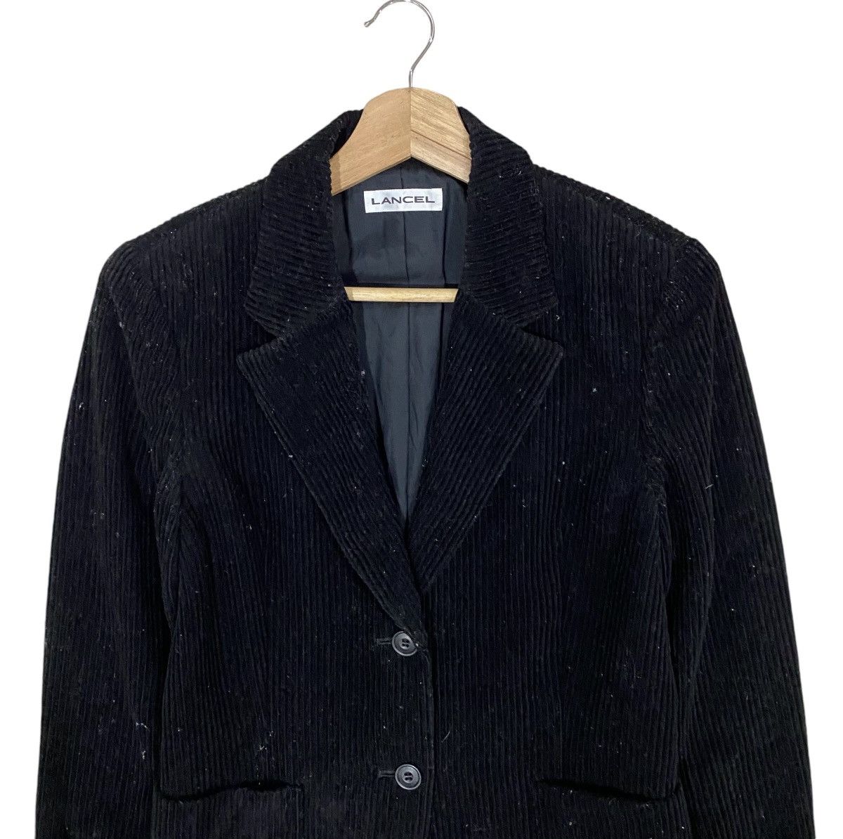 Designer × Lancel × Vintage 🌟VINTAGE LANCEL CORDUROY COATS BLAZER Size S / US 4 / IT 40 - 3 Thumbnail