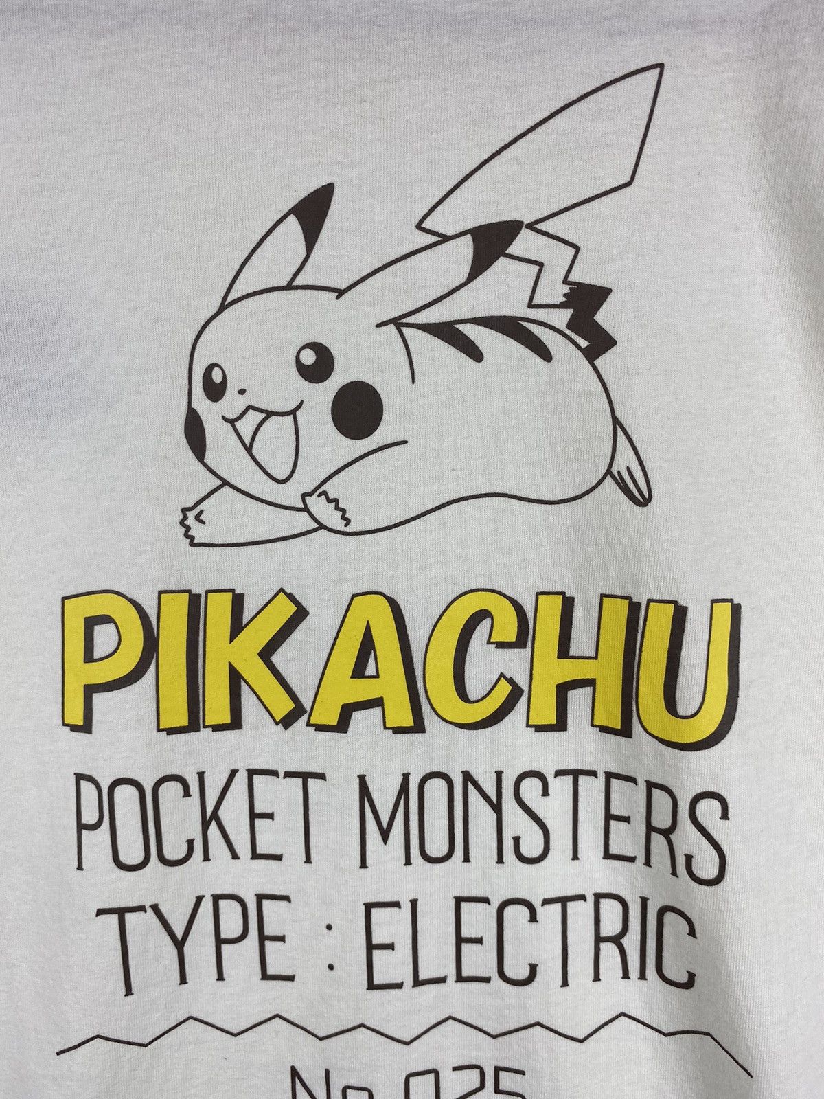 Cartoon Network × Pokemon Pocket Monster Pokemon Big Logo Tee Behind Size US M / EU 48-50 / 2 - 2 Thumbnail
