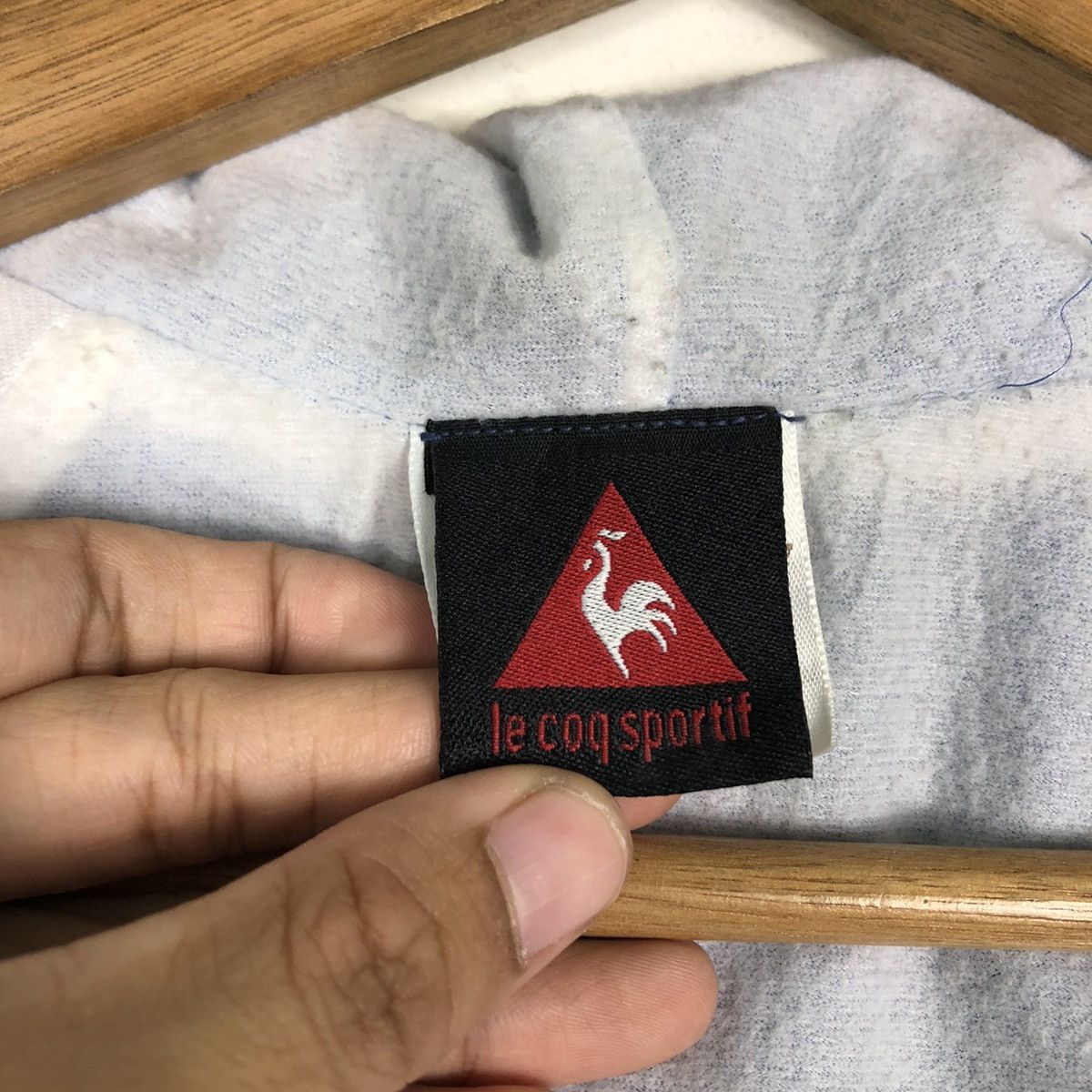 Japanese Brand 🔥Vtg Survival Jacket Le Coq Sportif Made in USA Big Logo Size US XL / EU 56 / 4 - 19 Thumbnail