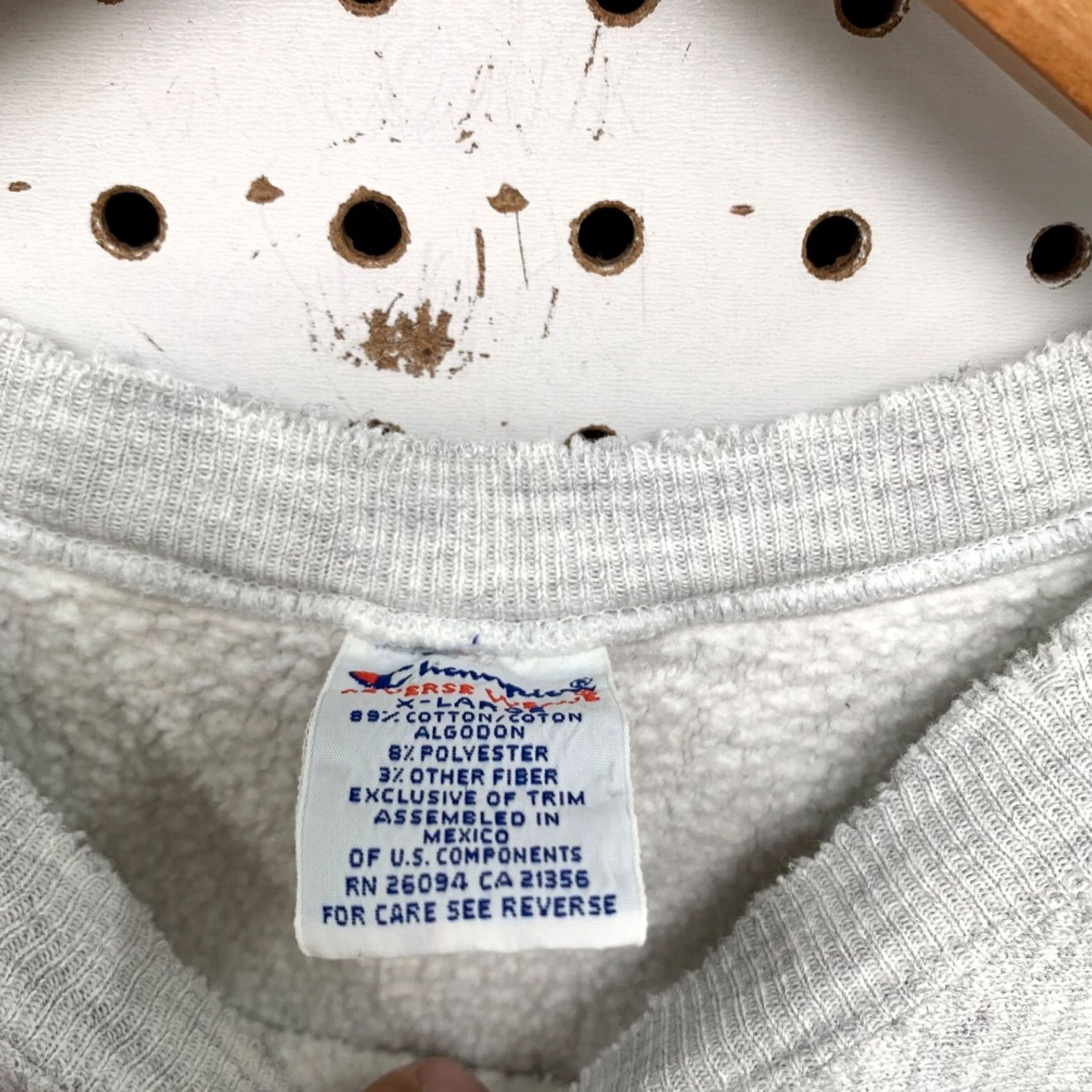 Champion VINTAGE Champion Shirt Mens XL Gray 90s Miami University Sweatshirt Reverse Weave 5x28 Size US XL / EU 56 / 4 - 3 Thumbnail