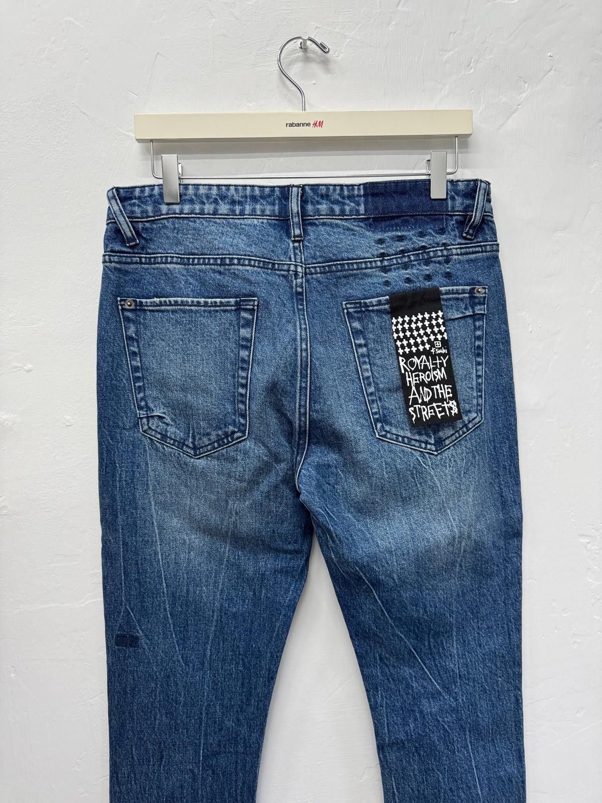 Ksubi new Ksubi mens denim jeans van winkle BLUUU blue patch 32 Size US 32 / EU 48 - 6 Thumbnail