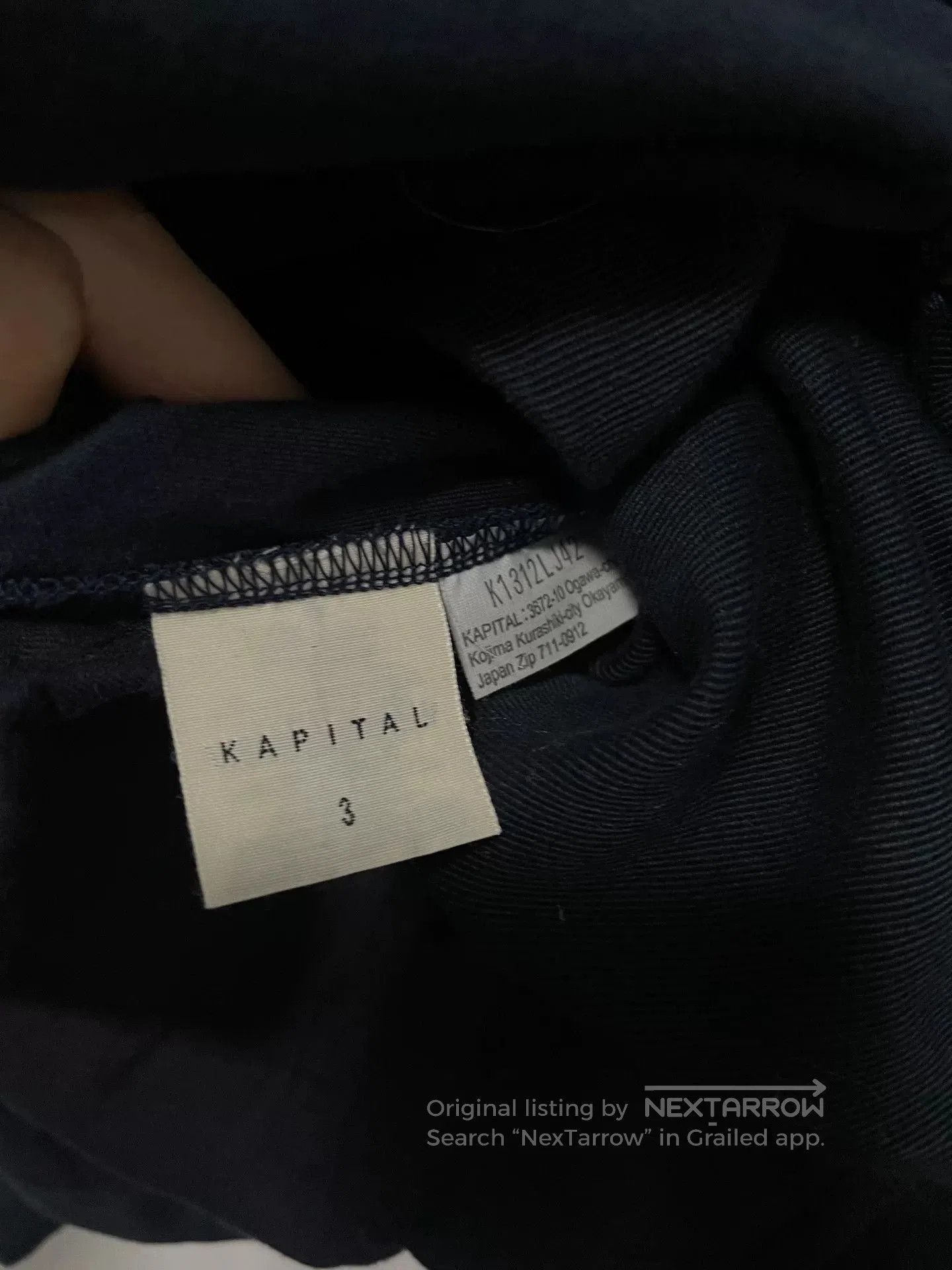 Kapital Kapital Double. Size US L / EU 52-54 / 3 - 4 Thumbnail