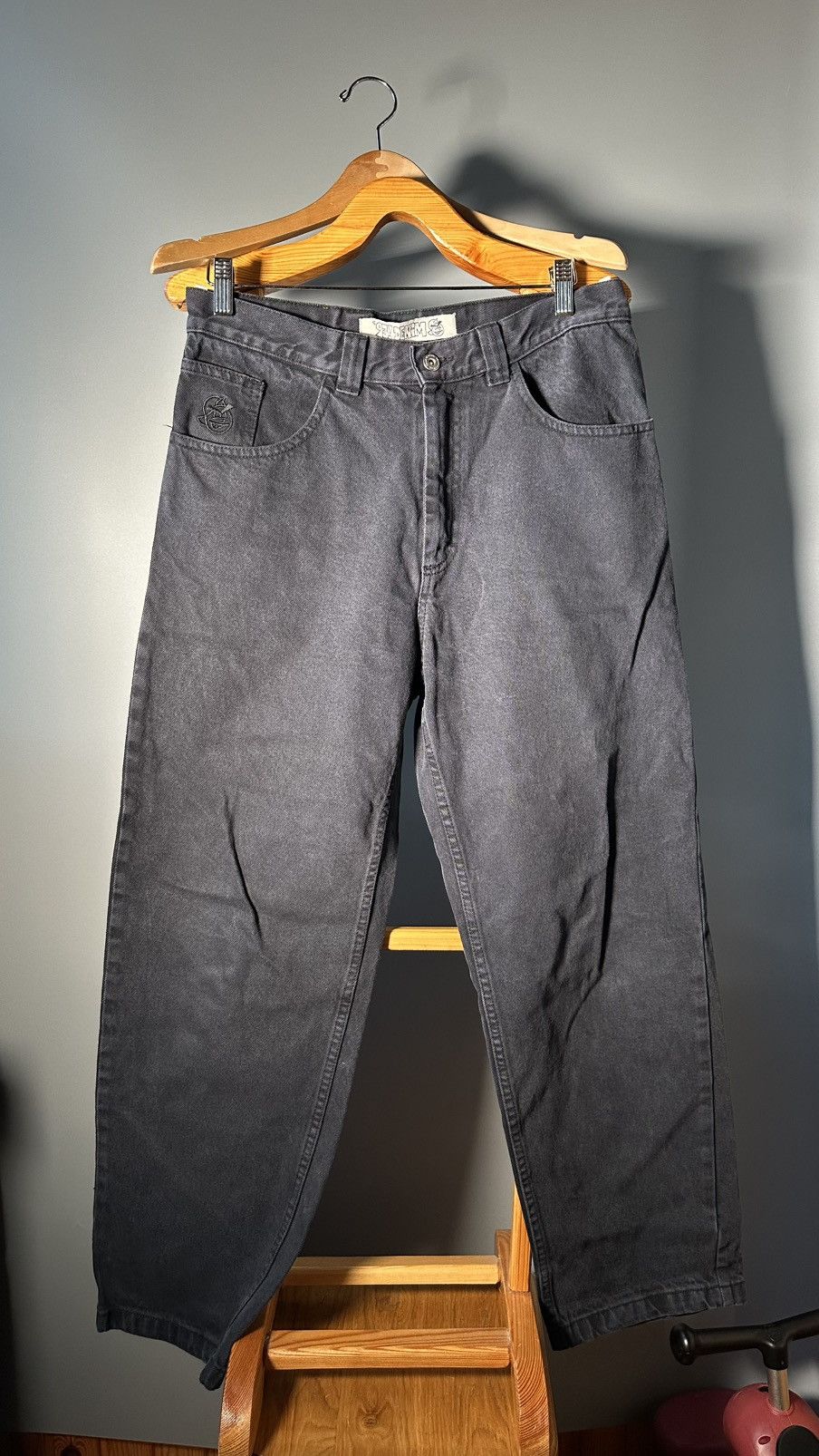 Polar Skate Co. POLAR SKATE Baggy Denim Pants 30/33. 🔥 Size US 30 / EU 46 - 2 Thumbnail