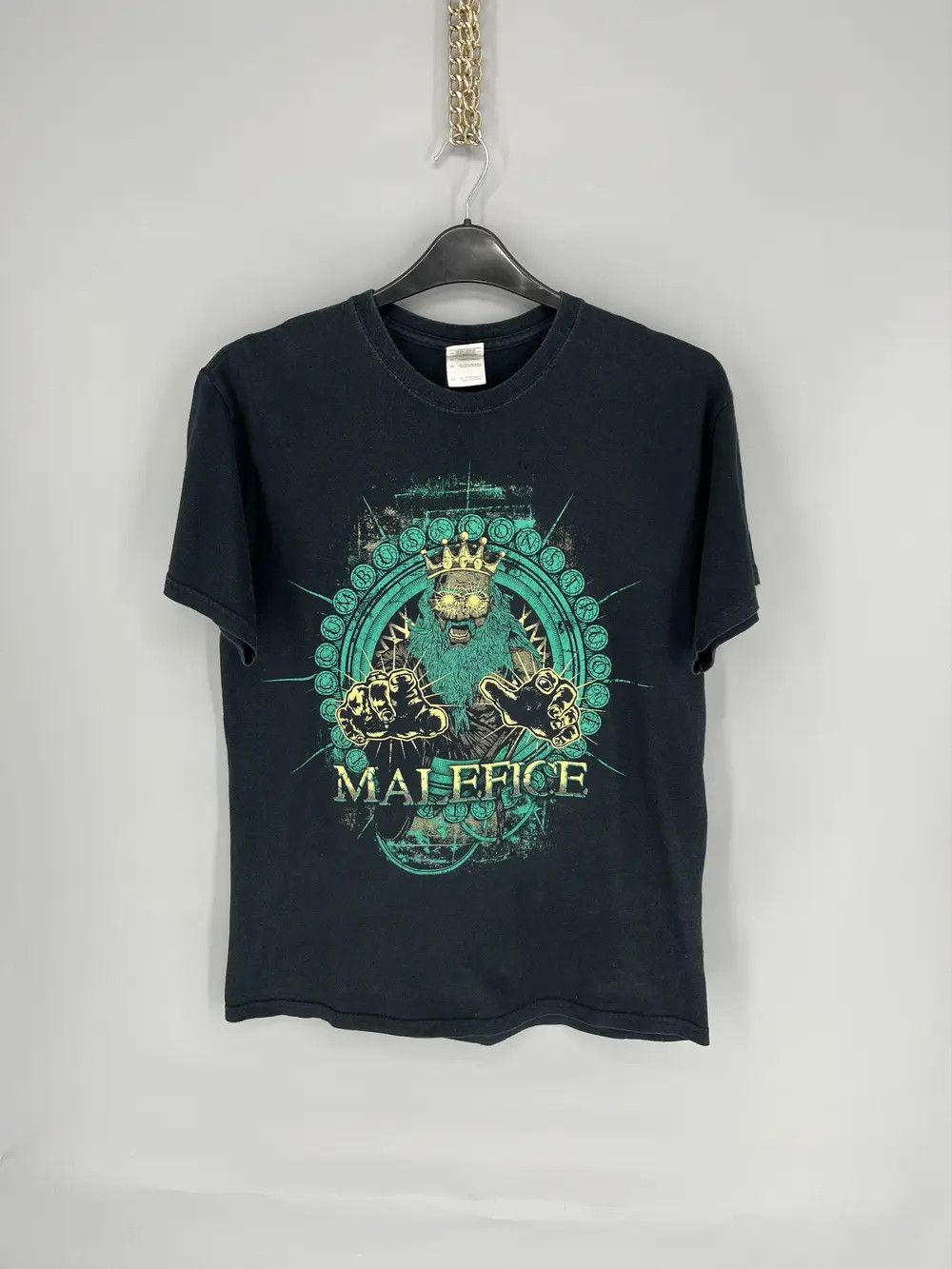 Band Tees VINTAGE Y2K RARE Rock T Shirt Malefice Size US M / EU 48-50 / 2 - 1 Thumbnail