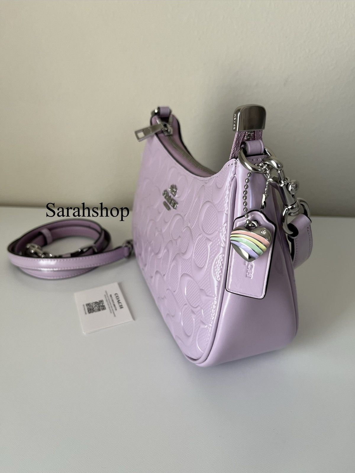 Coach Coach Teri Shoulder Bag With Heart Charm Size ONE SIZE - 6 Thumbnail