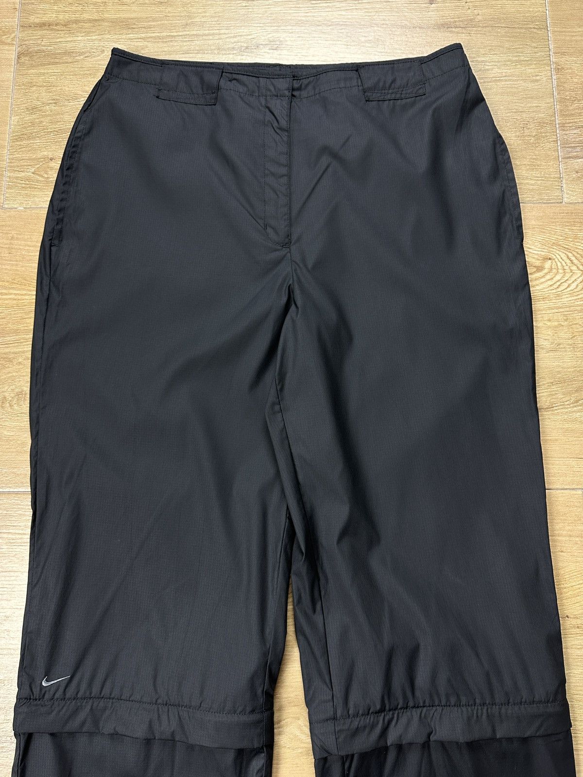 Nike × Vintage Vintage Y2K Nike Clima-Fit 2 in 1 Women’s Nylon Track Pants Size 32" / US 10 / IT 46 - 2 Thumbnail