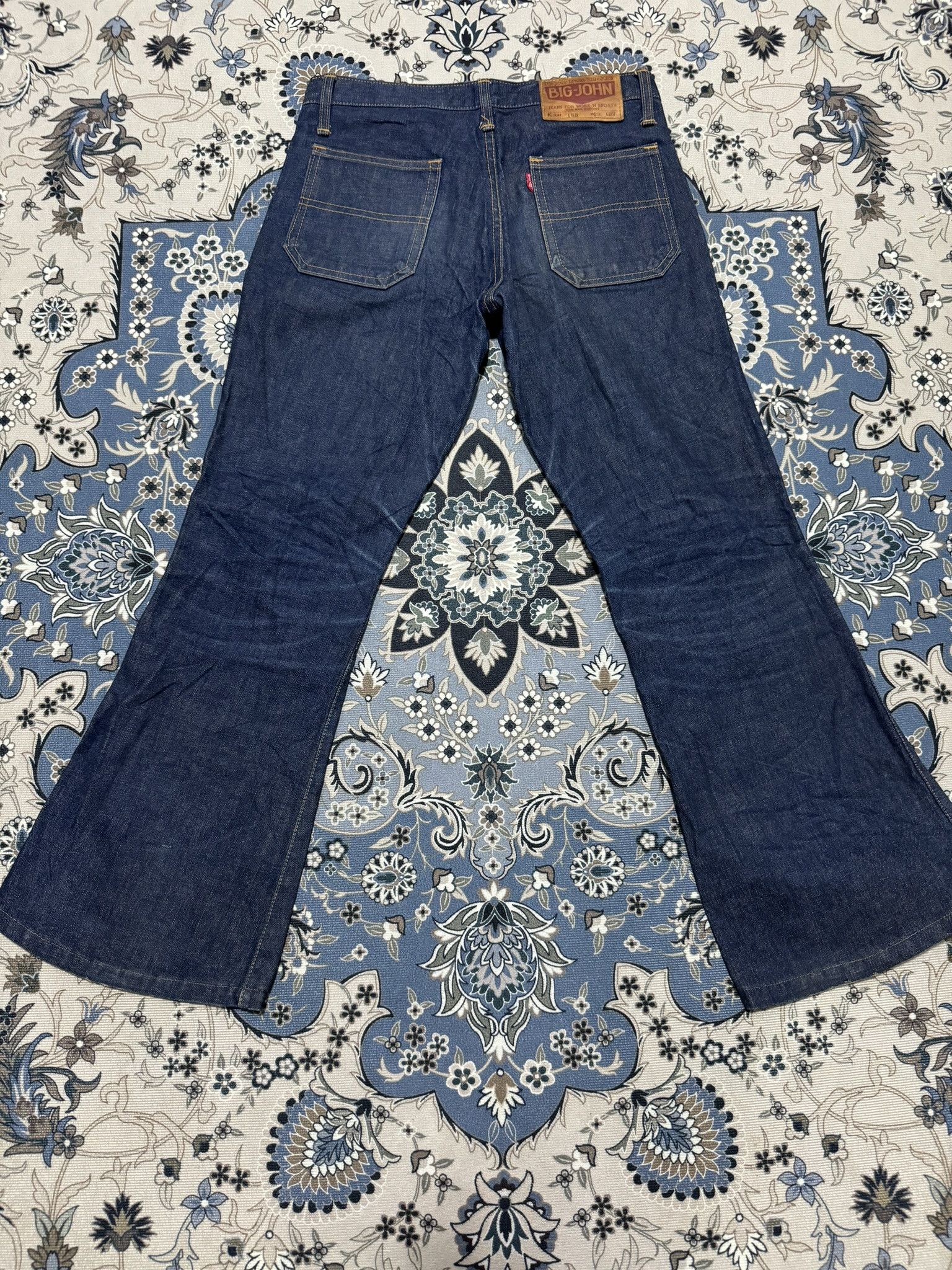 Big John × Japanese Brand × Vintage Vintage Flare Big John Bush Pants Jeans Kapital Size 29" - 2 Thumbnail