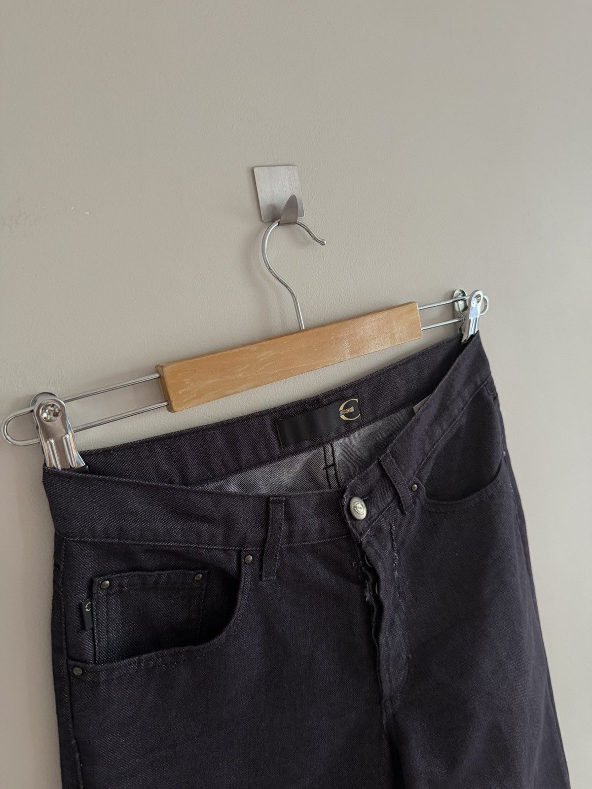 Vintage Y2K Just Cavalli Dark Wash Bootcut Jeans