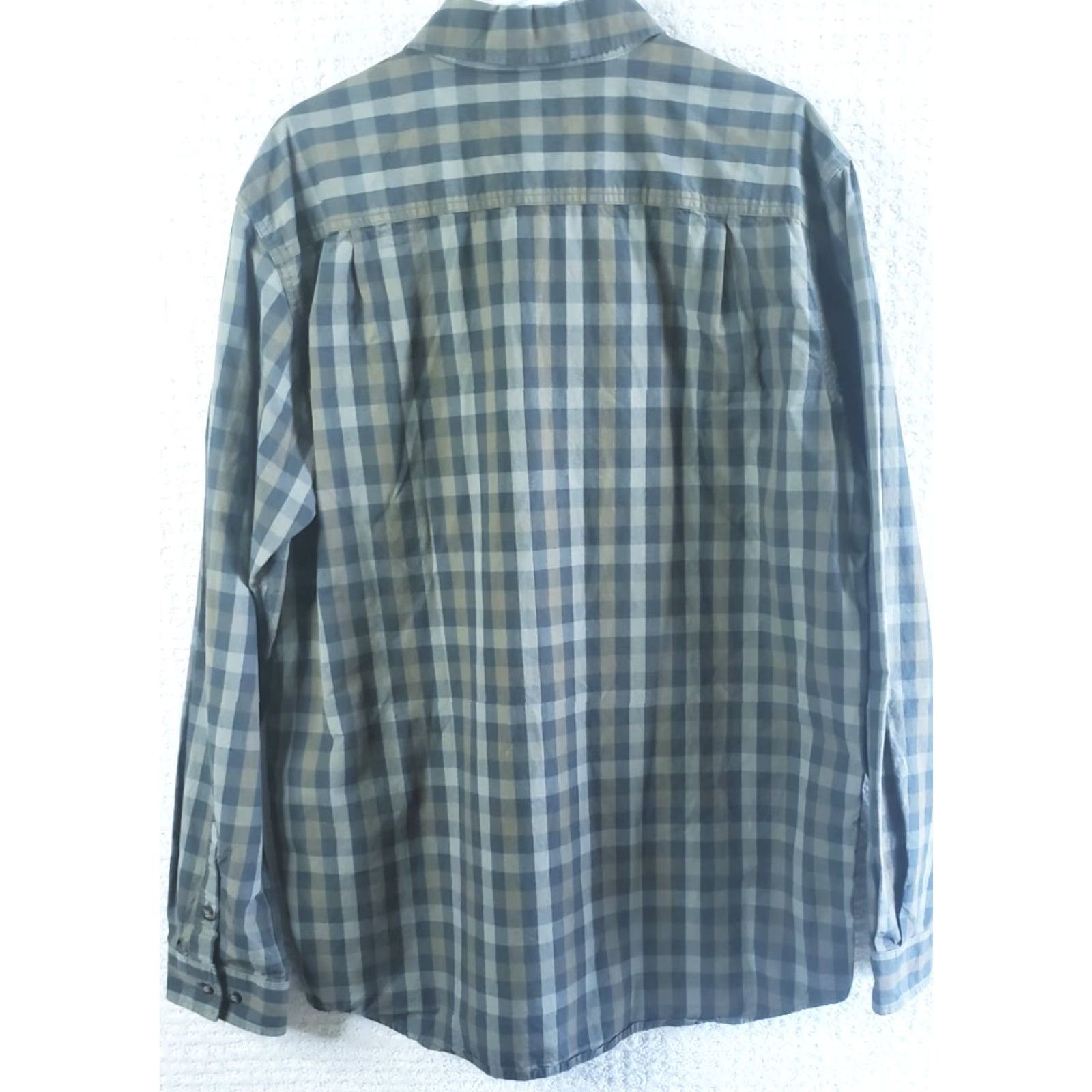 Carhartt VINTAGE Carhartt Shirt Brown Plaid Long Sleeve Button-Down Large Tall Mens Size US L / EU 52-54 / 3 - 5 Thumbnail