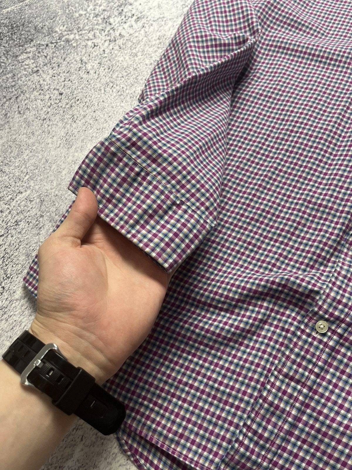 Flannel Men's Vintage RALPH LAUREN Rare Striped Flannel Plaid Shirt Size US XL / EU 56 / 4 - 11 Thumbnail