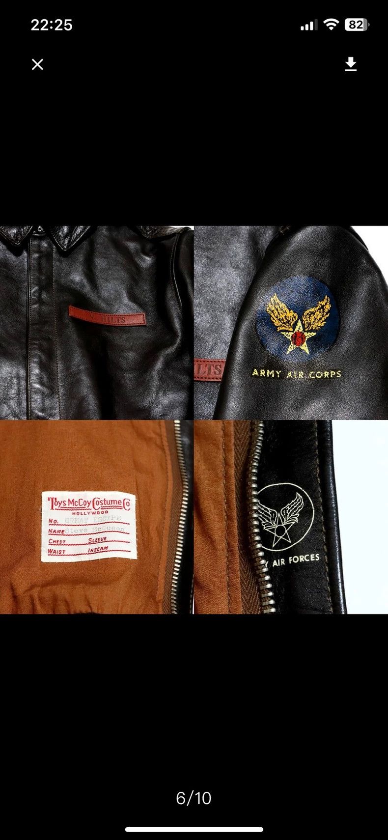 TOYS McCOY TOYS McCoy The Great Escape leather jacket Size US M / EU 48-50 / 2 - 4 Thumbnail