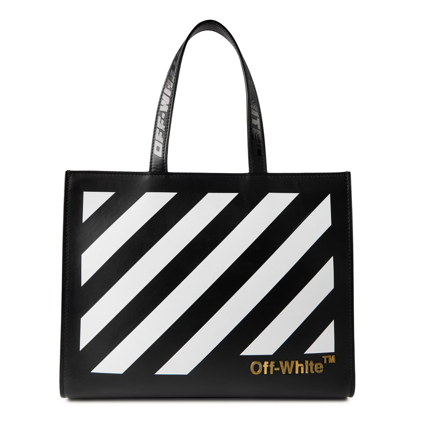 Off-White o1g2r1mq1224 Size: OS / Tote Bag in Black & White Size ONE SIZE - 1 Thumbnail
