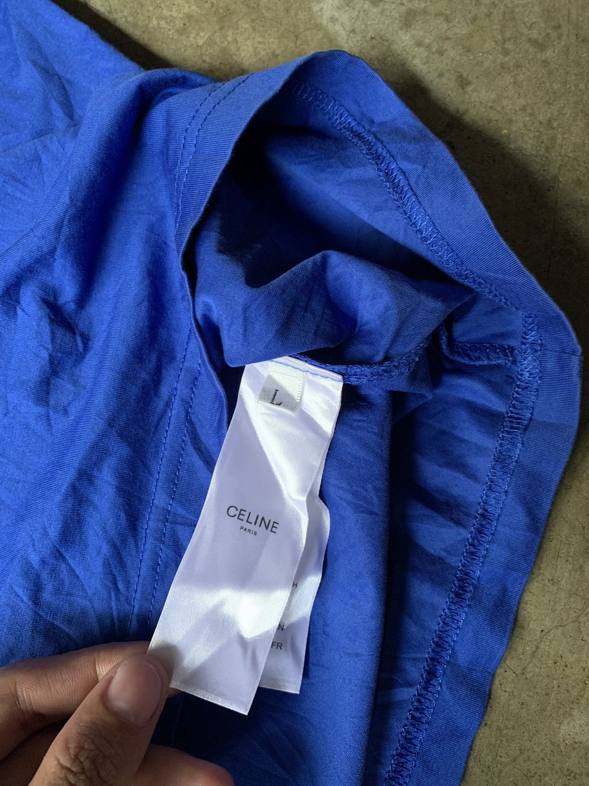 Celine Celine Shirt Size L / US 10 / IT 46 - 6 Thumbnail