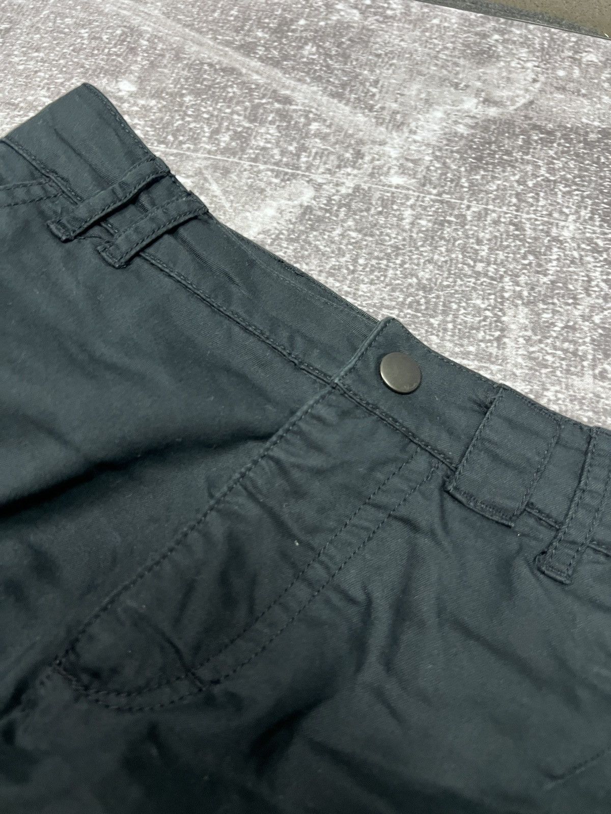 Nike Nike Technical Cargo Pants Black Minimal Swoosh Size US 31 - 6 Thumbnail