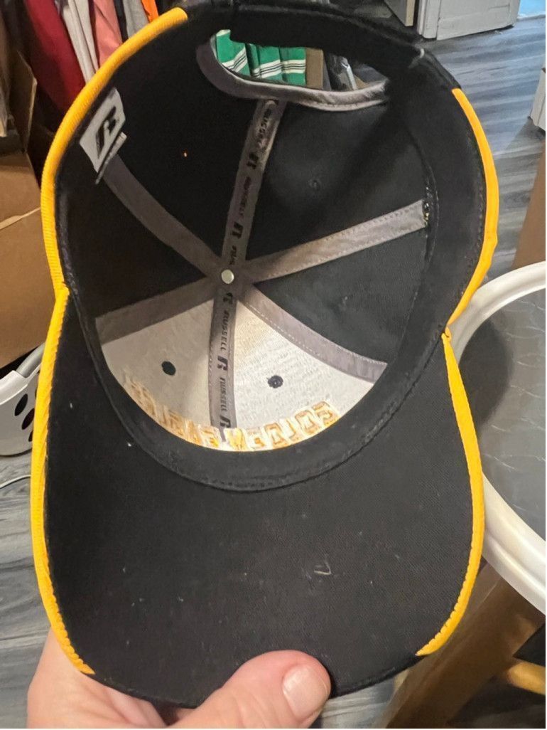 Russell Athletic Men's Russell Golden Eagles Black Yellow Baseball Hat Size ONE SIZE - 5 Thumbnail