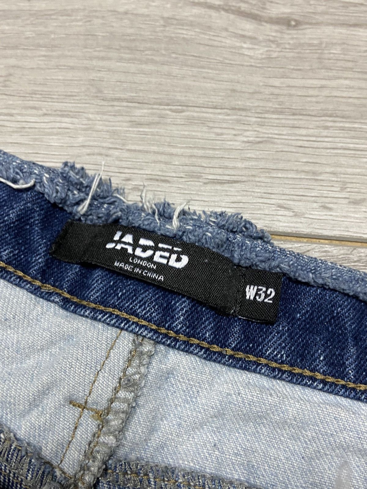 Jaded London Jaded London Gray Patchwork Flared Jeans Size US 32 / EU 48 - 5 Thumbnail