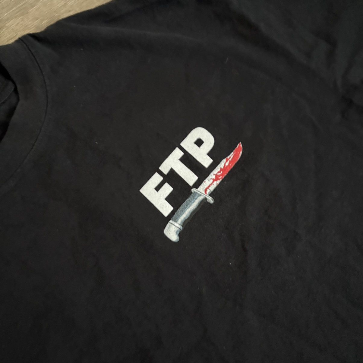 Fuck The Population Ftp Ghostface Logo Tee Size US XL / EU 56 / 4 - 2 Thumbnail
