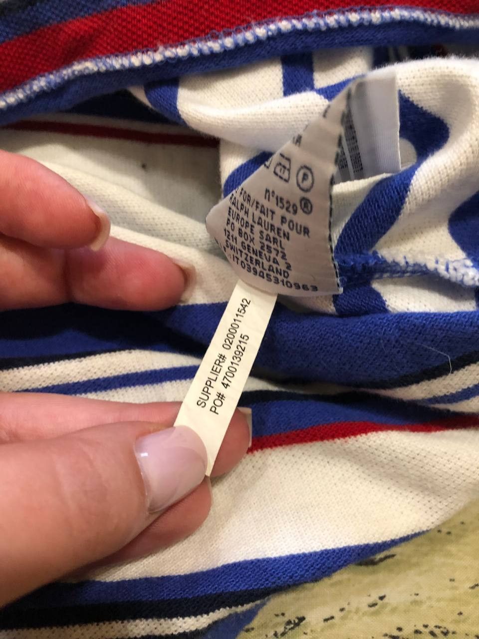 Polo Ralph Lauren Vintage Polo Ralph Lauren PRL Striped Cotton Large Size US L / EU 52-54 / 3 - 4 Thumbnail