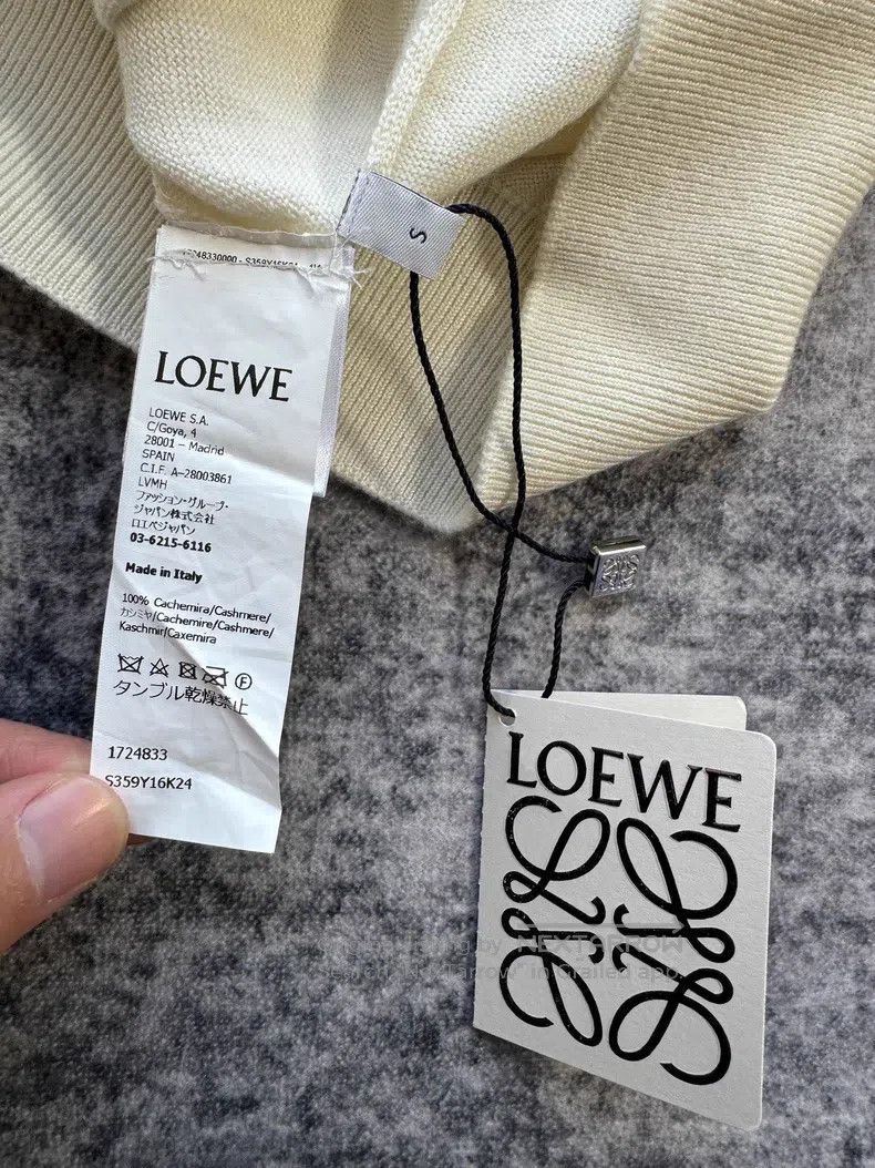 Loewe Loewe Cuff Cashmere Cardigan Size S / US 4 / IT 40 - 4 Thumbnail