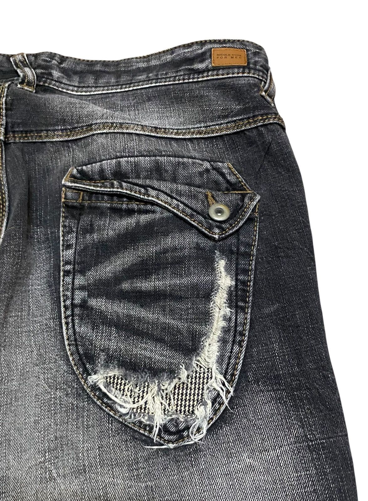 Nicole Club Very Rare Vintage Japanese Brand Nicole Club Jeans 1990s Size US 36 / EU 52 - 7 Thumbnail